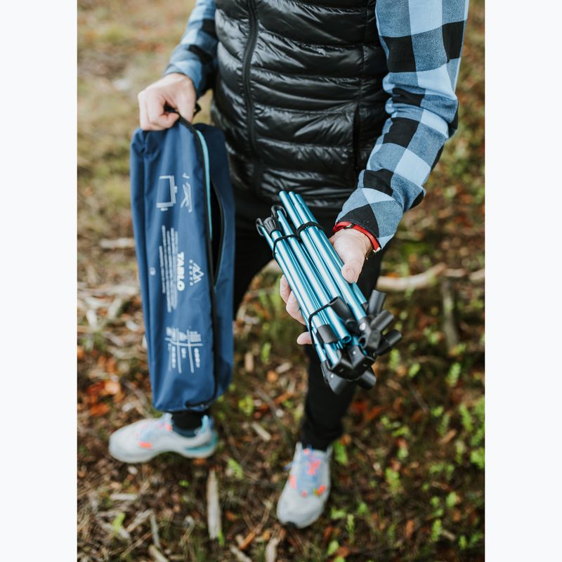 Ultraleichter blauer KADVA Tablo Campingtisch 12