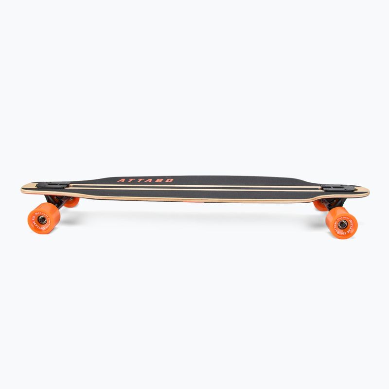 Longboard Skateboard ATTABO Flowrider Schwarz 3