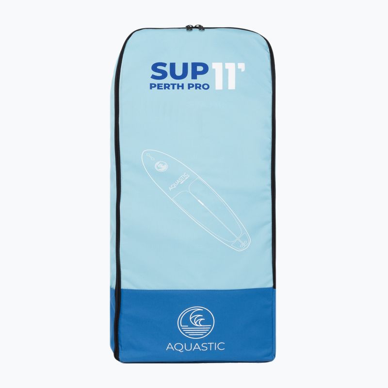 SUP AQUASTIC Perth Pro 11'0" Brett Rucksack blau