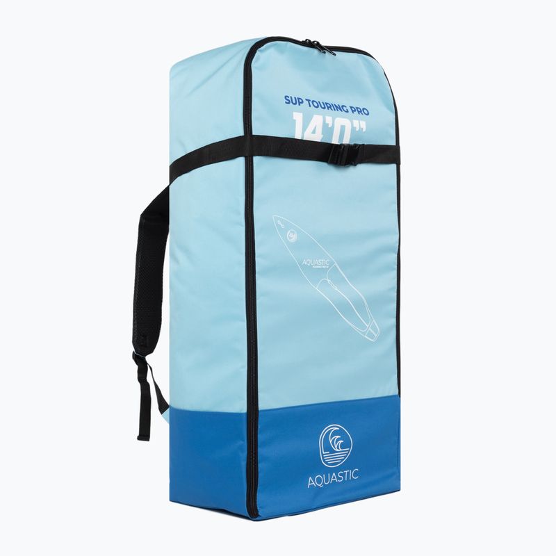 SUP AQUASTIC Touring Pro 14'0" Brett Rucksack blau 3