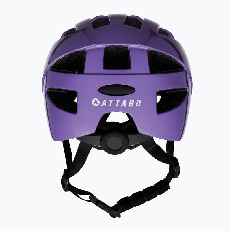 Kinderfahrradhelm ATTABO K200 lila 9