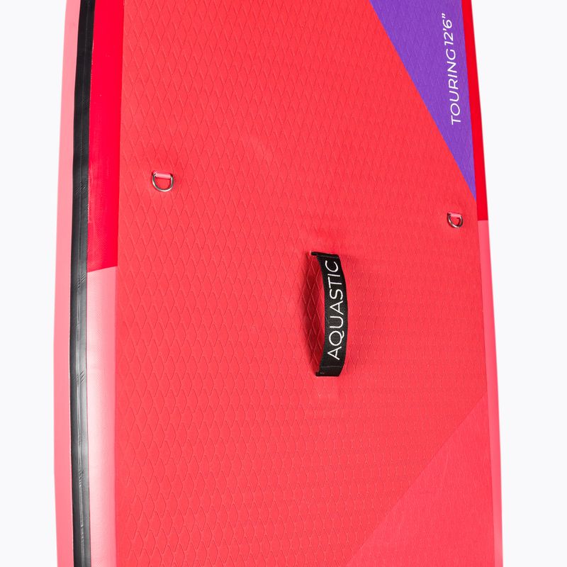 AQUASTIC Touring SUP Brett 12'6" rot AQS-SUP004 7