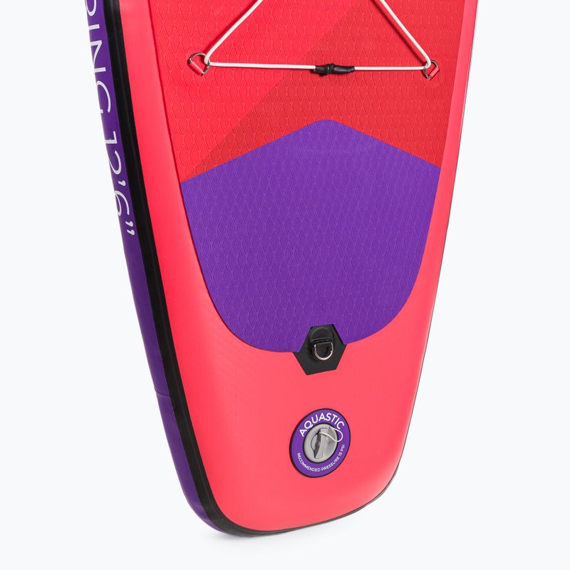 AQUASTIC Touring SUP Brett 12'6" rot AQS-SUP004 9