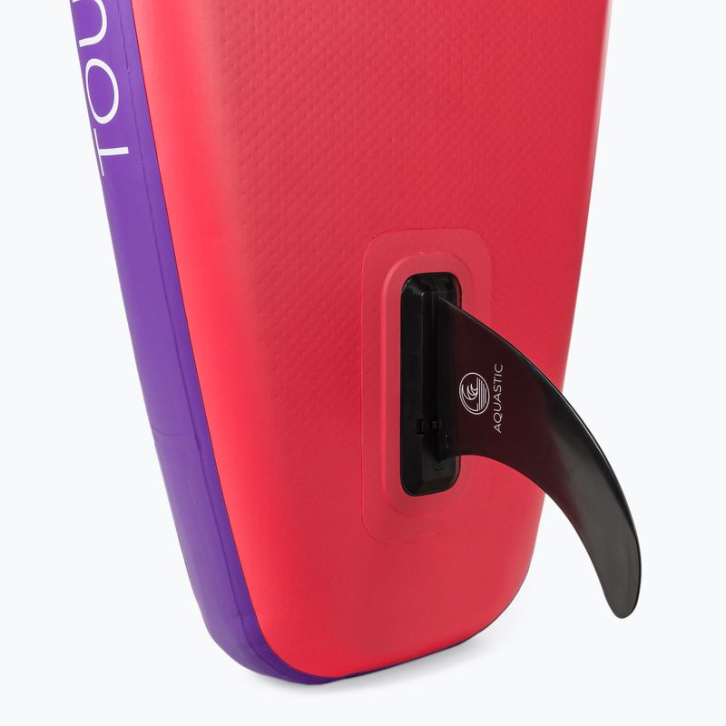 AQUASTIC Touring SUP Brett 12'6" rot AQS-SUP004 10
