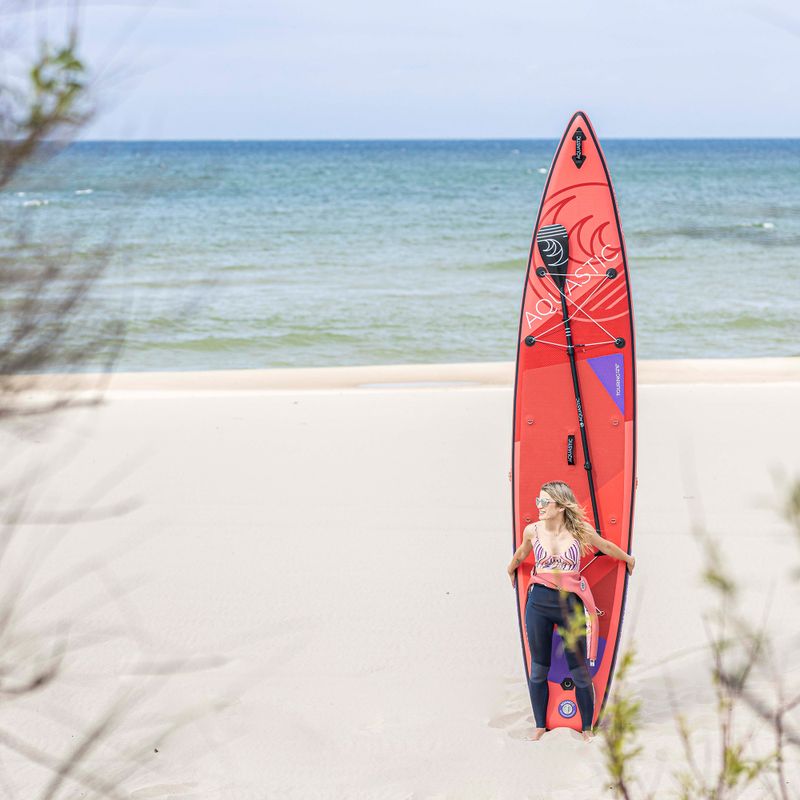 AQUASTIC Touring SUP Brett 12'6" rot AQS-SUP004 13