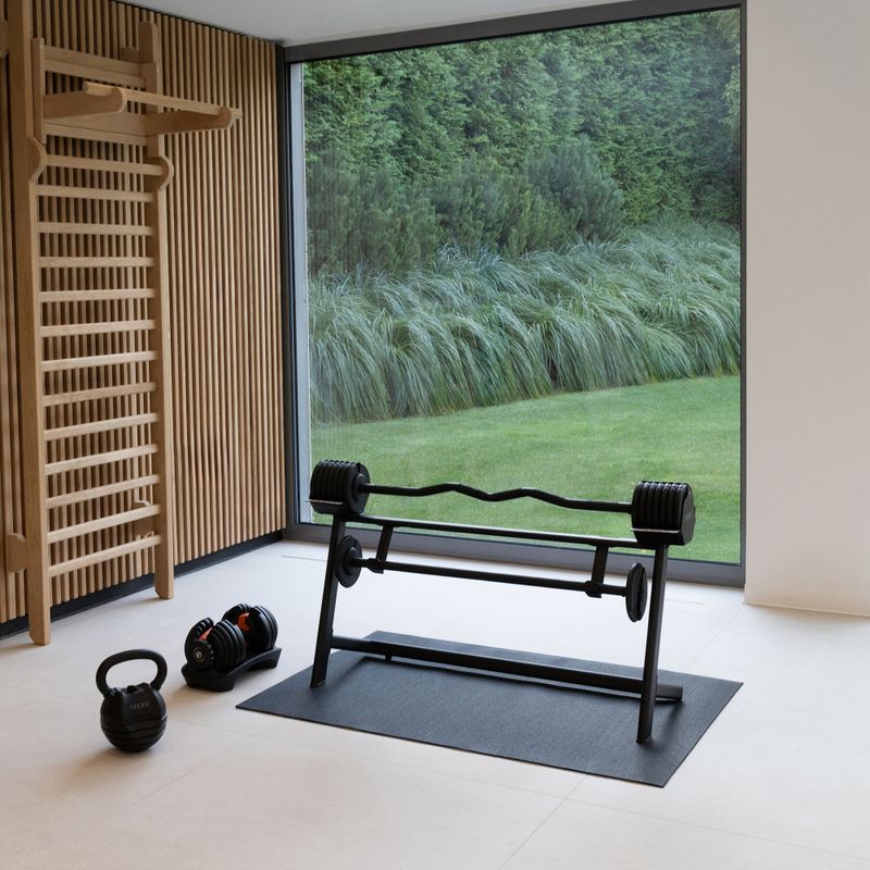 XTREXO 36 kg verstellbares Langhantelset 4