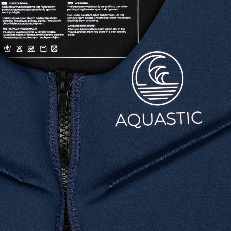 Herren AQUASTIC AQS-LVM Belay-Weste, marineblau 5