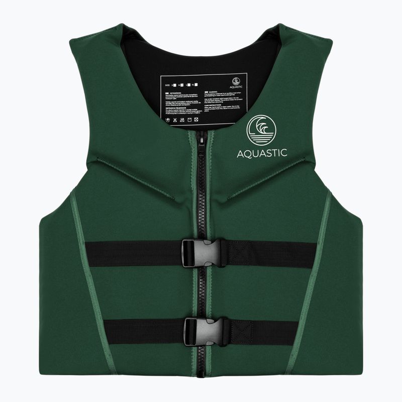 Herren AQUASTIC AQS-LVM Sicherheitsweste grün