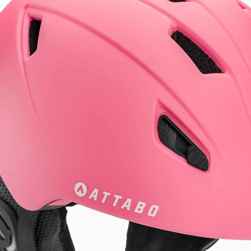 Kinder-Skihelm ATTABO S200 rosa 10