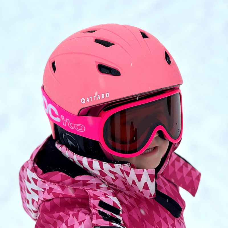 Kinder-Skihelm ATTABO S200 rosa 3