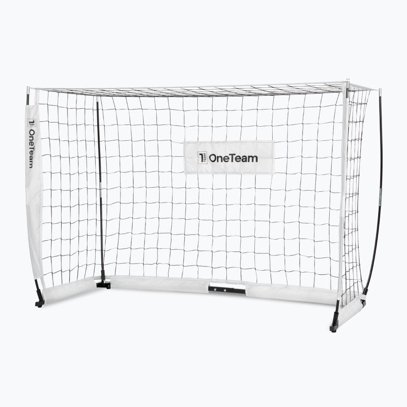 OneTeam Flex Square Fußballtor 180 x 120 cm weiß 3