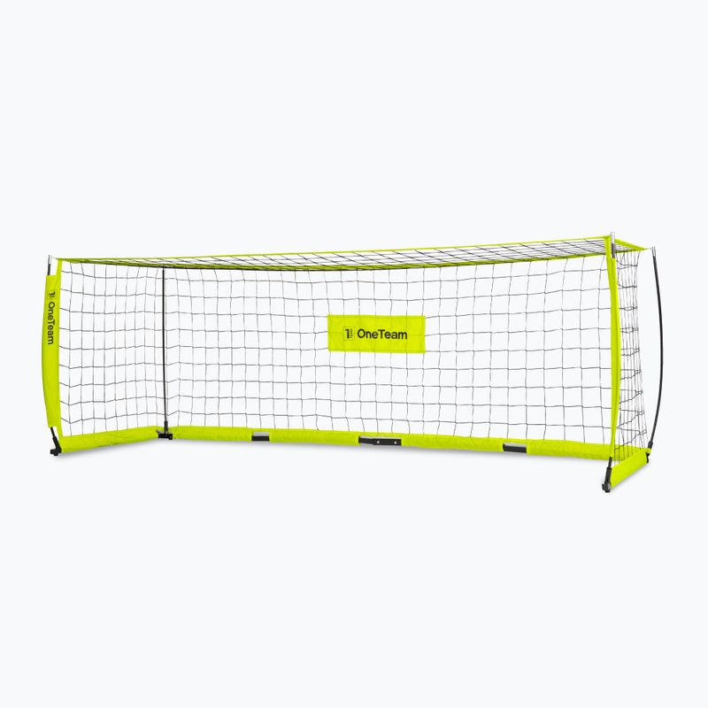 OneTeam Flex Square Fußballtor 300 x 100 cm grün 3