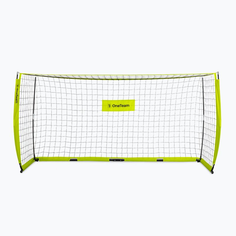 OneTeam Flex Square Fußballtor 300 x 155 cm grün 2