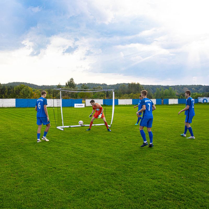 OneTeam Flex Square Fußballtor 300 x 200 cm weiß 7