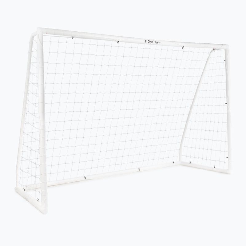 OneTeam PVC-Fußballtor 300 x 200 cm weiß