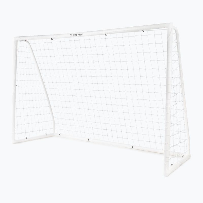 OneTeam PVC-Fußballtor 300 x 200 cm weiß 3