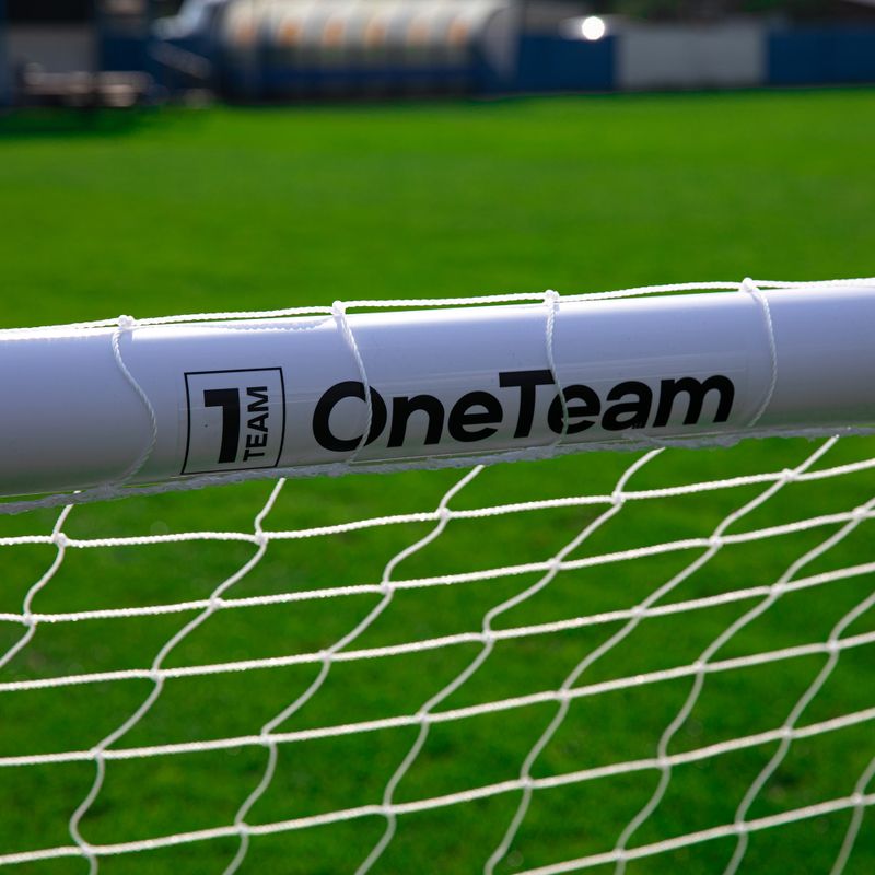 OneTeam PVC-Fußballtor 244 x 150 cm weiß 7