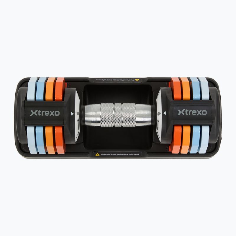 Verstellbare Hantelset XTREXO 2 x 5 kg multicolor 3