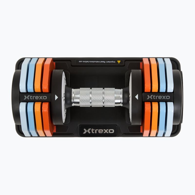 Verstellbare Hantelset XTREXO 2 x 10 kg multicolor 3