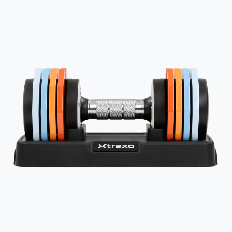 Verstellbare Hantelset XTREXO 2 x 10 kg multicolor 4