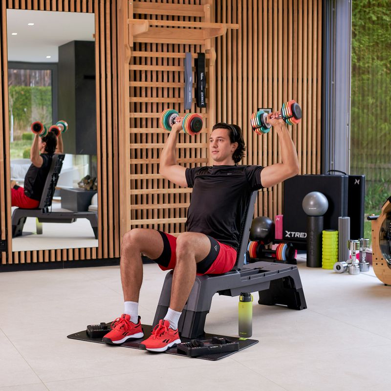 Verstellbare Hantelset XTREXO 2 x 10 kg multicolor 8