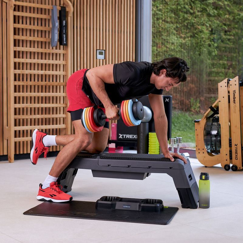 Verstellbare Hantel TREXO 25 kg multicolor 7