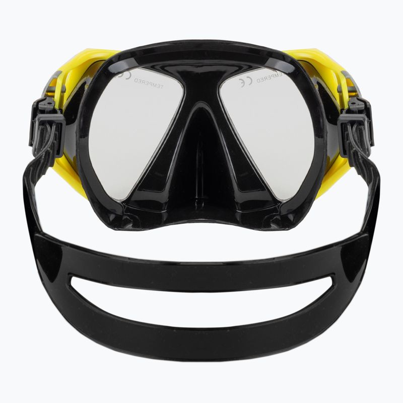 AQUASTIC Shoal Schnorchelset Maske + Schnorchel grau 5