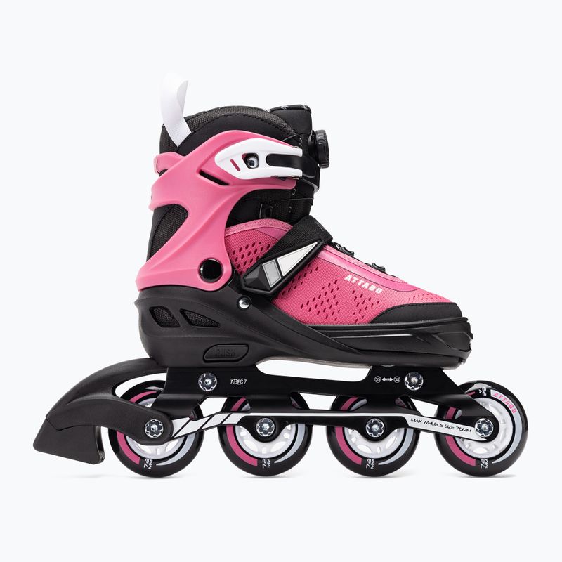 Inlineskates Kinder ATTABO regulowane Stormglider 2 Rosa 2