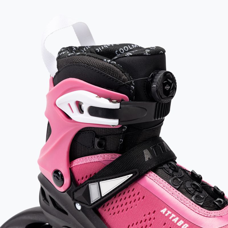 Inlineskates Kinder ATTABO regulowane Stormglider 2 Rosa 6