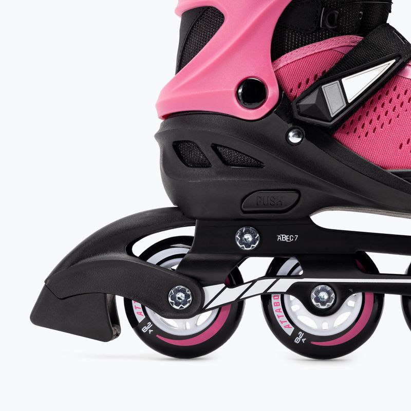 Inlineskates Kinder ATTABO regulowane Stormglider 2 Rosa 7