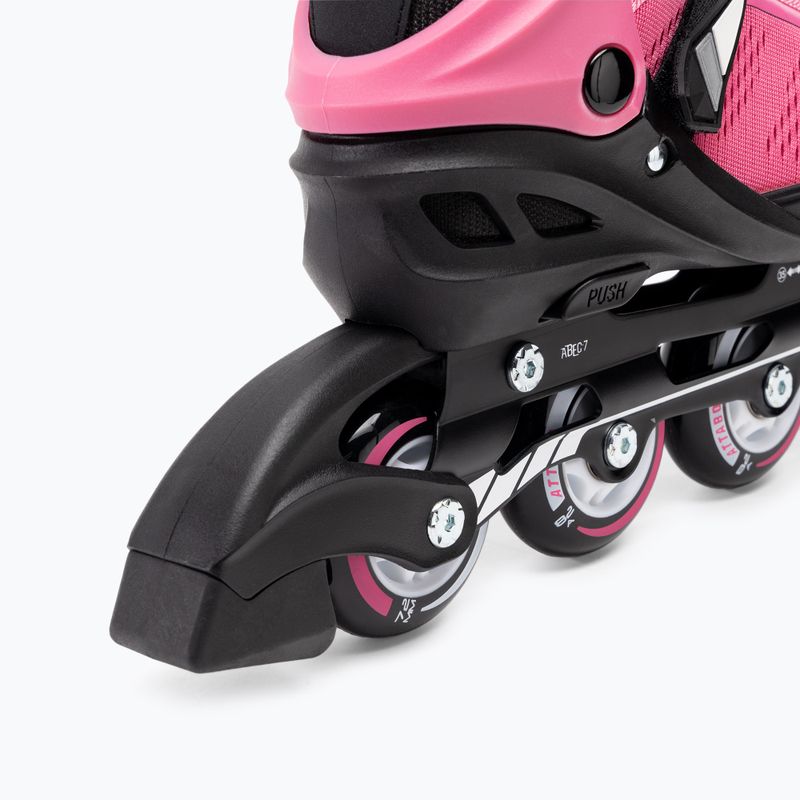 Inlineskates Kinder ATTABO regulowane Stormglider 2 Rosa 10