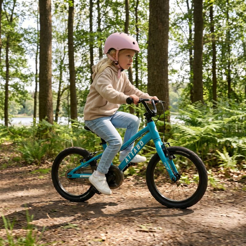 Kinder Fahrrad ATTABO EASE 16" 7,3 kg Türkis 5