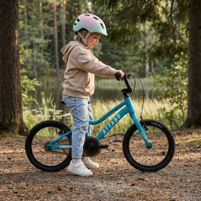 Kinder Fahrrad ATTABO EASE 16" 7,3 kg Türkis 6