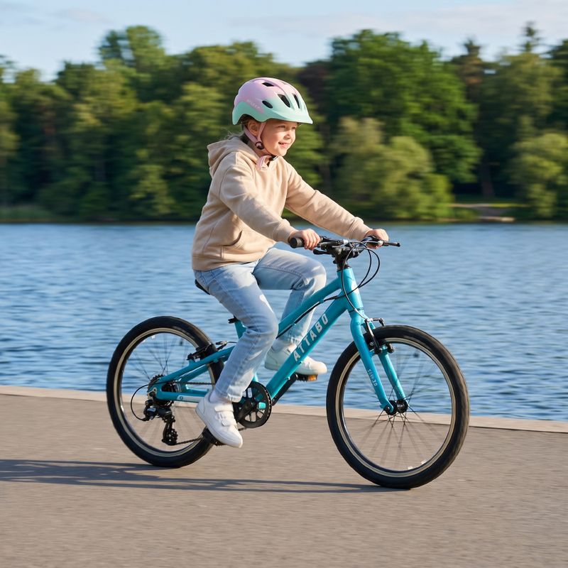 Kinder Fahrrad ATTABO EASE 20" 9,1 kg Türkis 4