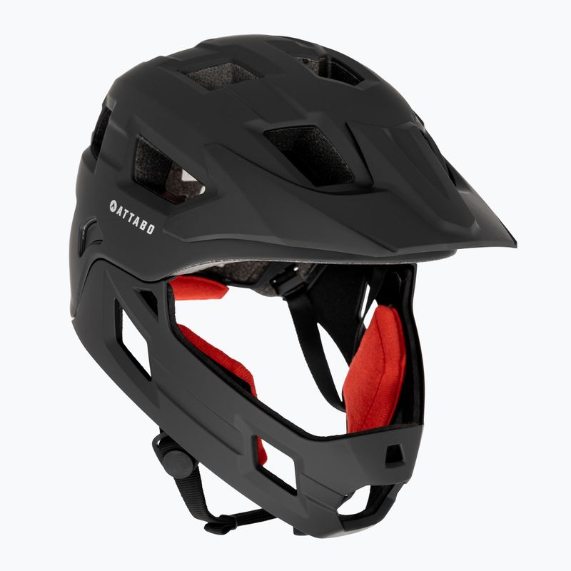 ATTABO Predator Kinderfahrradhelm schwarz