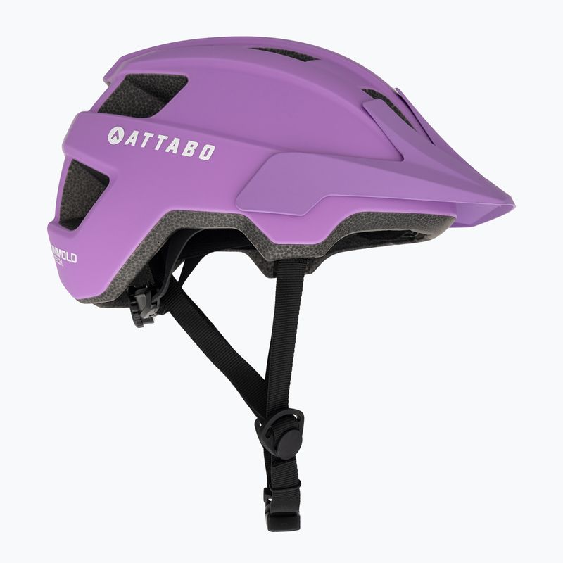 ATTABO Khola Kinderfahrradhelm lila 5