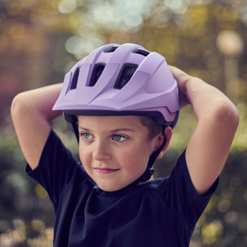 ATTABO Khola Kinderfahrradhelm lila 3