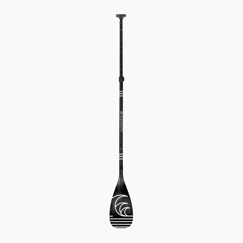 AQUASTIC 3-teiliges SUP-Paddel 140-180 cm schwarz AQS-SPD001