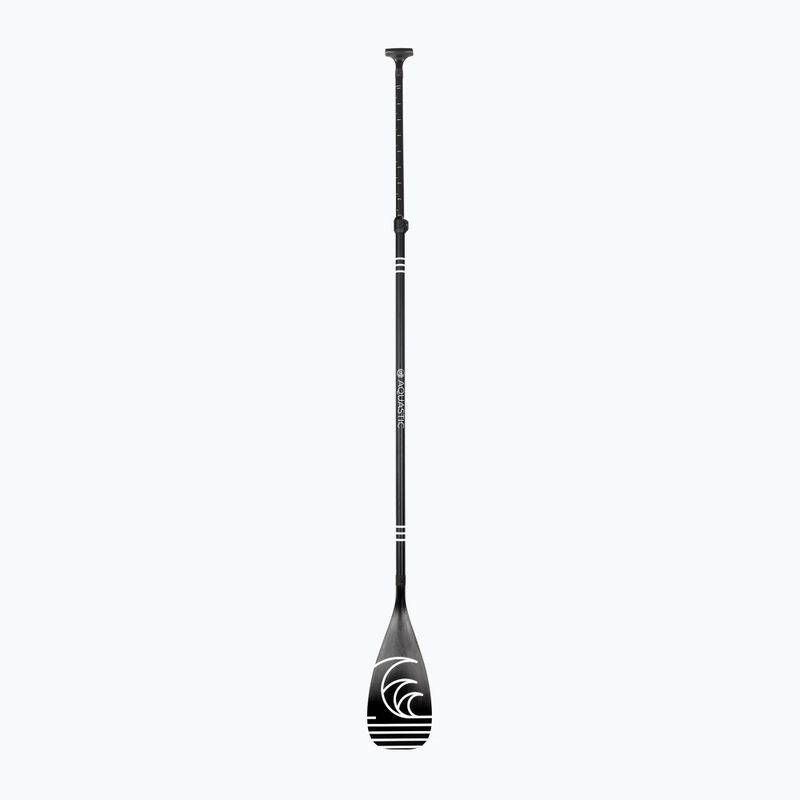 SUP 2-teiliges Paddel AQUASTIC 170-220 cm schwarz AQS-SPD003