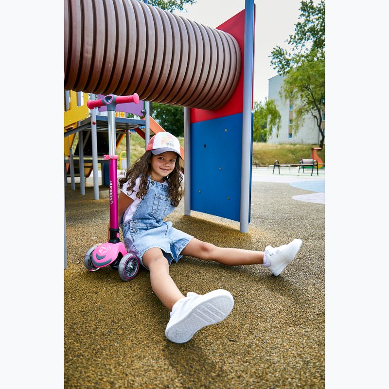 HUMBAKA Mini T Kinder-Dreirad-Roller rosa HBK-S6T 15