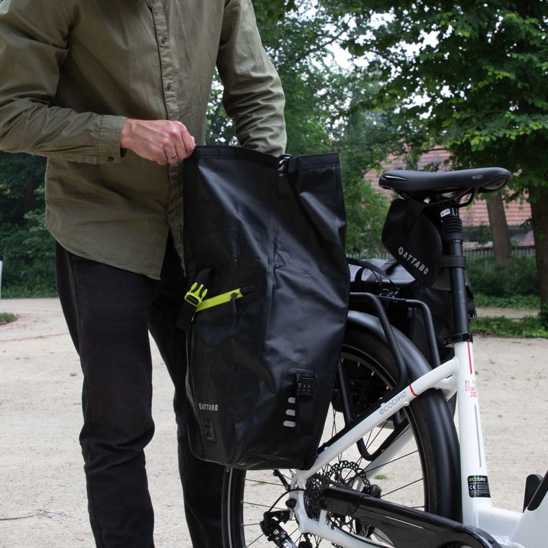 ATTABO 27L Fahrradtasche schwarz APB-290 5