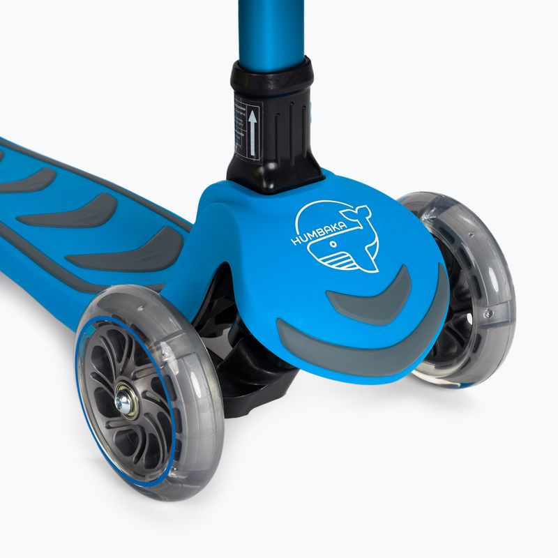 HUMBAKA Mini T Kinderroller dreirädrig blau HBK-S6T 14