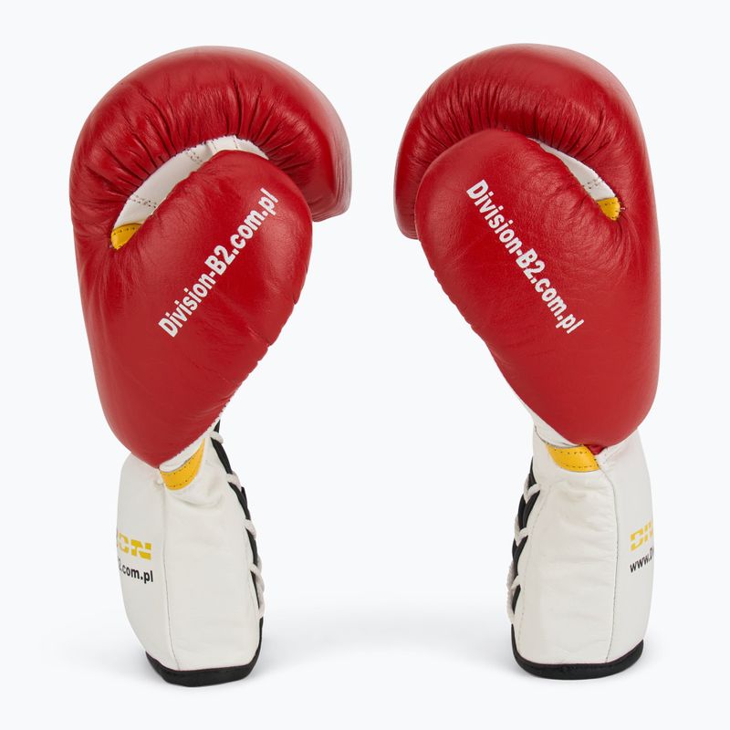 Boxhandschuhe DIVISION B-2 DIV-PFG1500 Pro 3-Layer Foam red/white 4