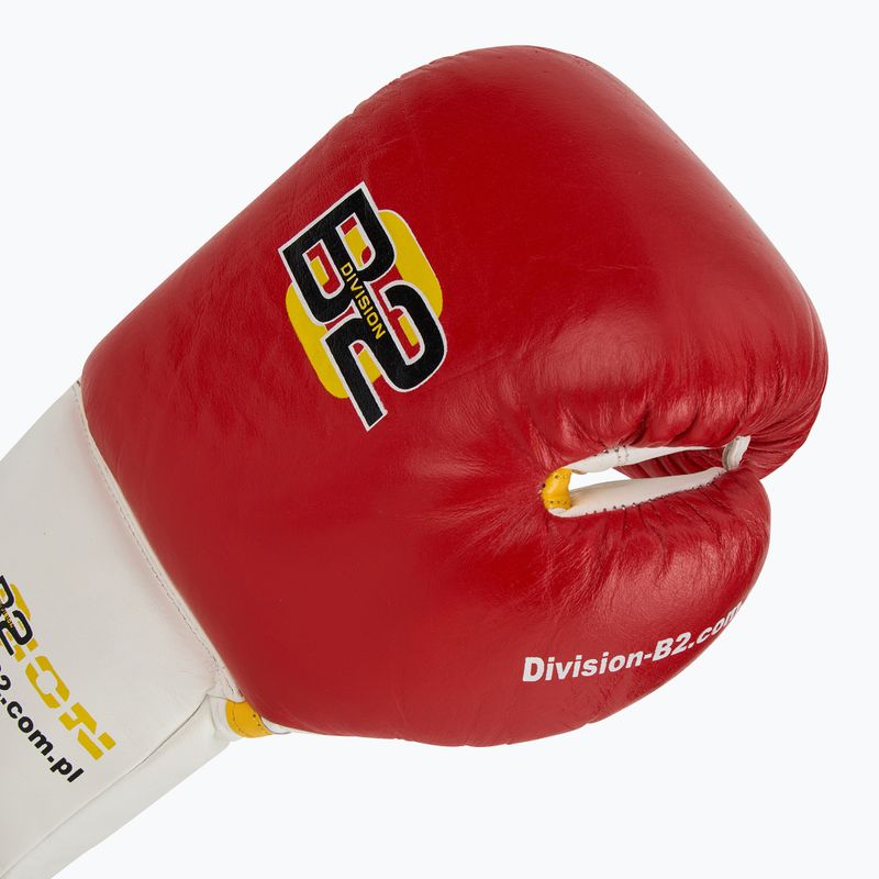 Boxhandschuhe DIVISION B-2 DIV-PFG1500 Pro 3-Layer Foam red/white 5
