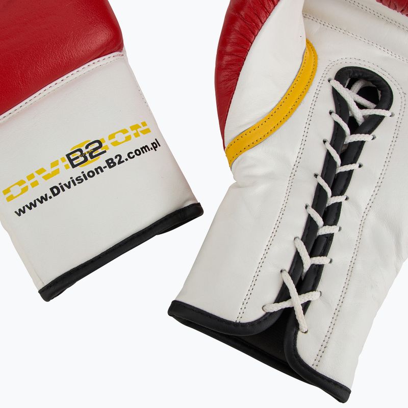 Boxhandschuhe DIVISION B-2 DIV-PFG1500 Pro 3-Layer Foam red/white 6