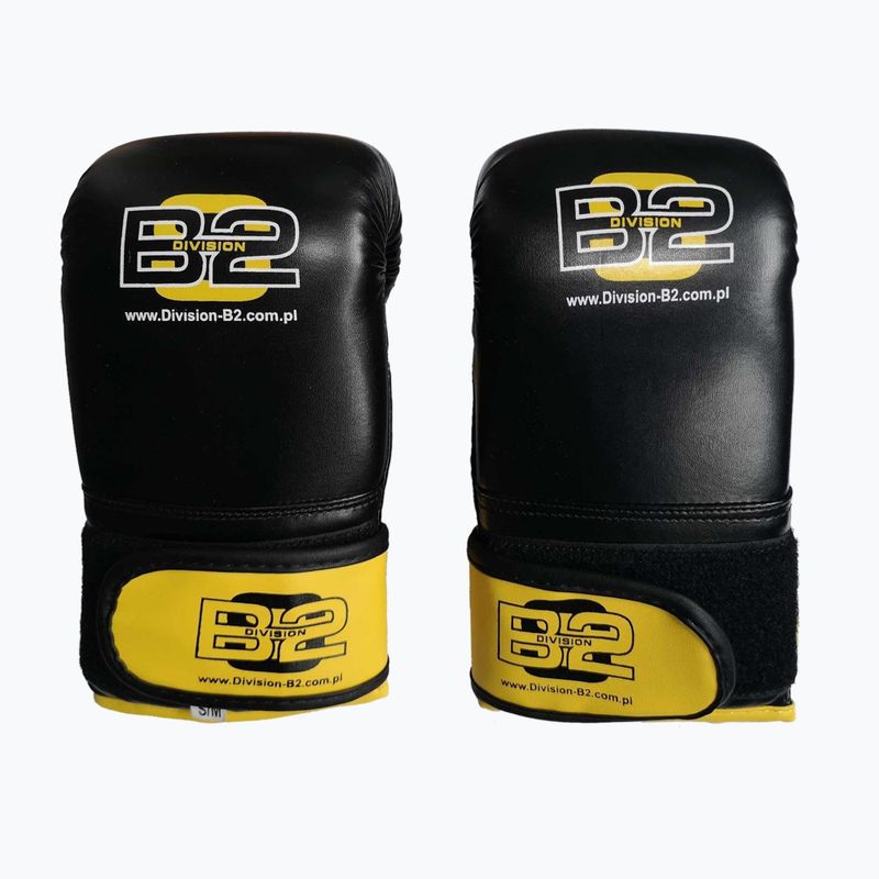 Division B-2 Instrumenten-Boxhandschuhe schwarz und gelb DIV-BG03 8