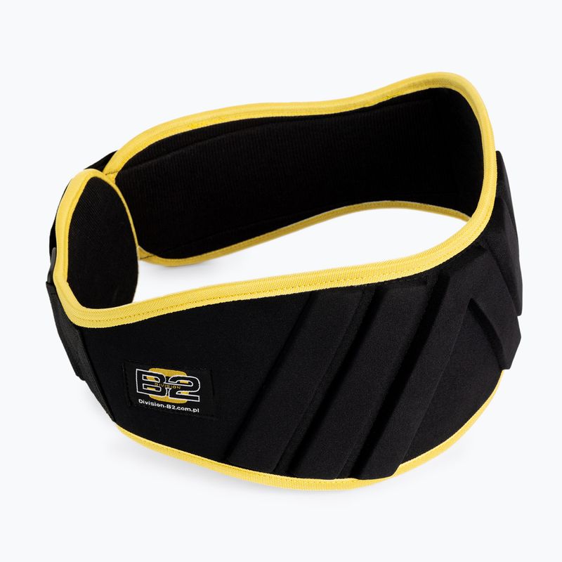 Division B-2 Gewichthebergürtel aus Nylon schwarz DIV-WLBN02
