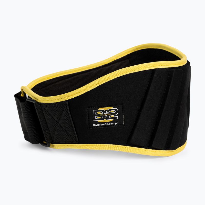 Division B-2 Gewichthebergürtel aus Nylon schwarz DIV-WLBN02 2