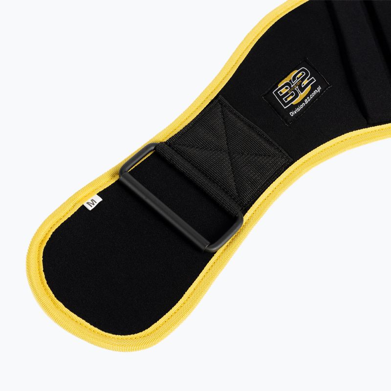 Division B-2 Gewichthebergürtel aus Nylon schwarz DIV-WLBN02 3