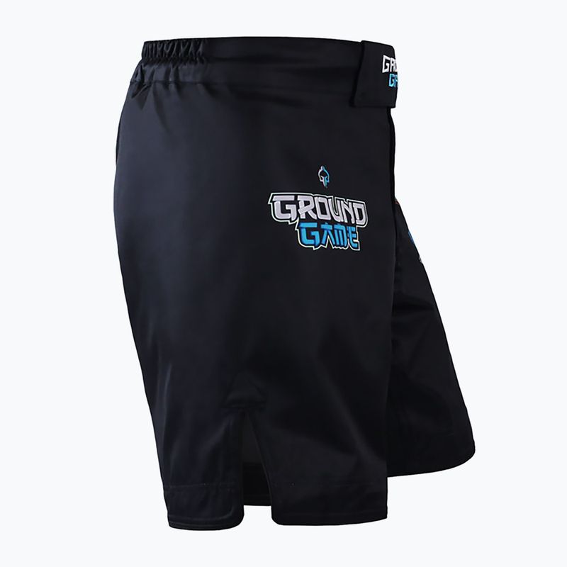 Ground Game MMA Yokai 3.0 MMA-Shorts für Herren schwarz 22SHORTSMMAYOK3 2